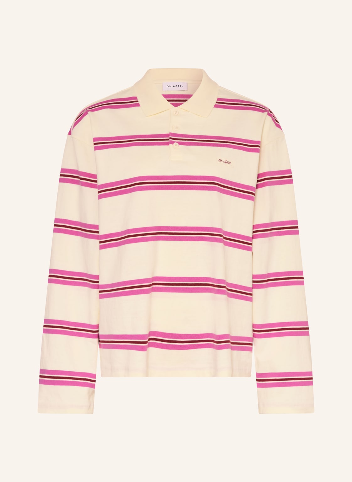 Oh April Rugbyshirt Jolina pink von OH APRIL