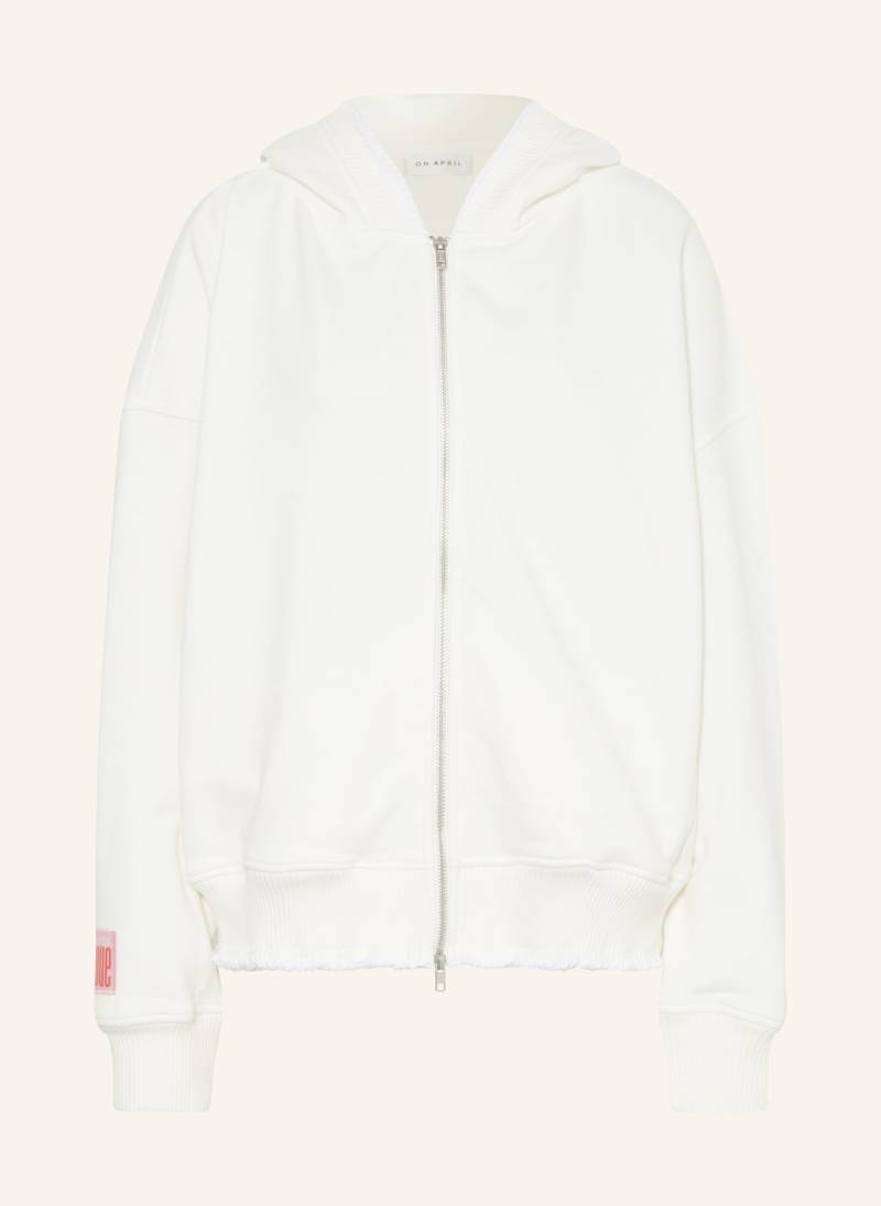 Oh April Sweatjacke Belo weiss von OH APRIL