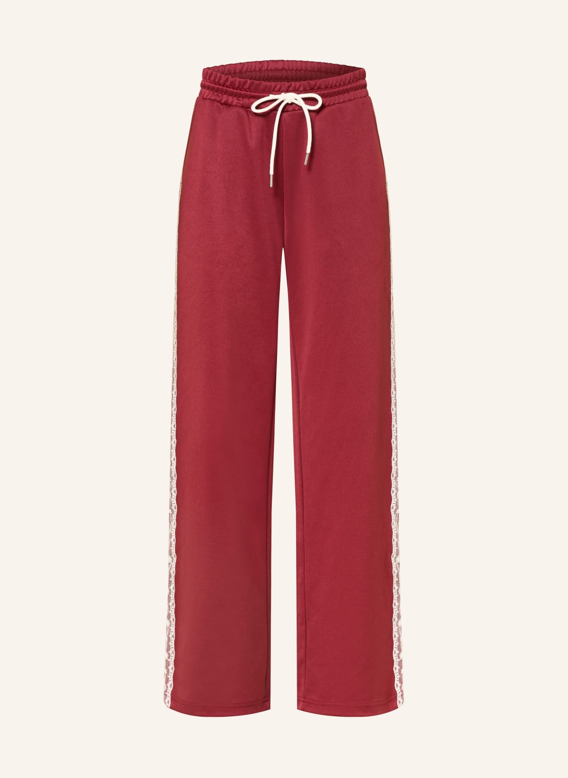 Oh April Sweatpants Kael Mit Galonstreifen rot von OH APRIL
