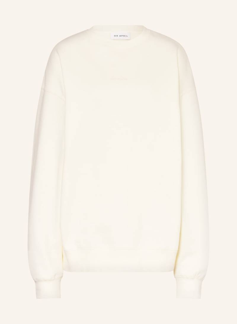 Oh April Sweatshirt weiss von OH APRIL