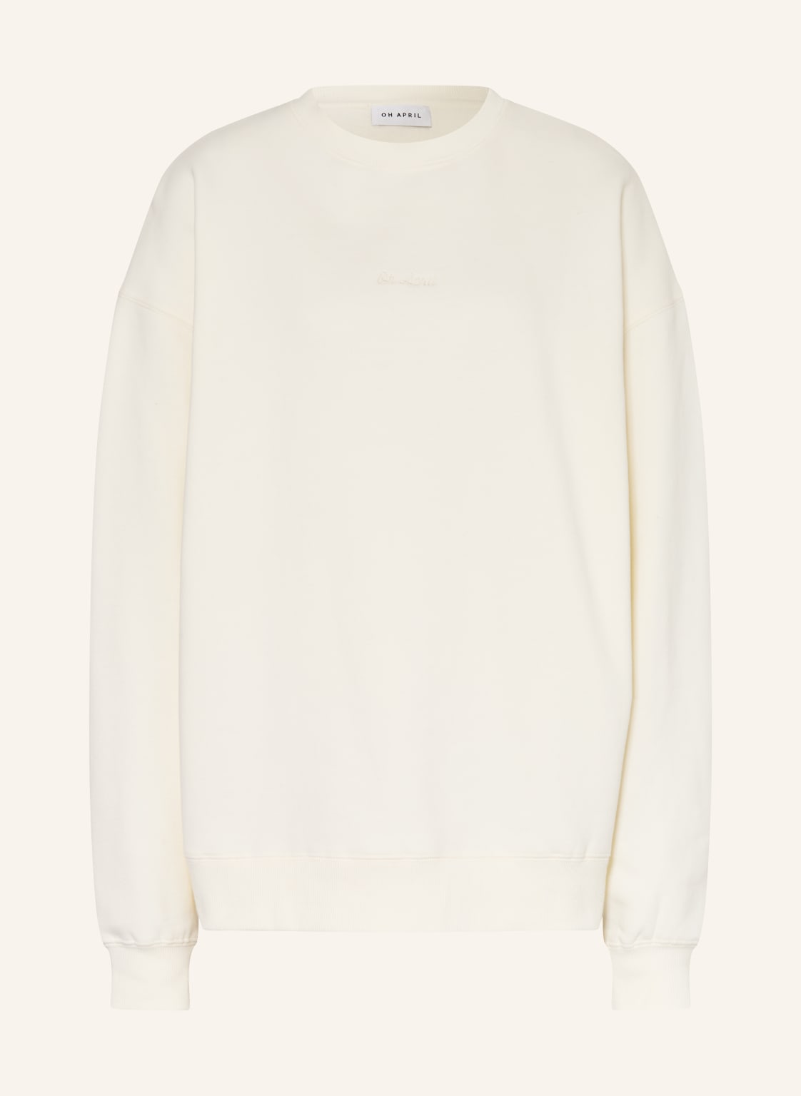 Oh April Sweatshirt weiss von OH APRIL