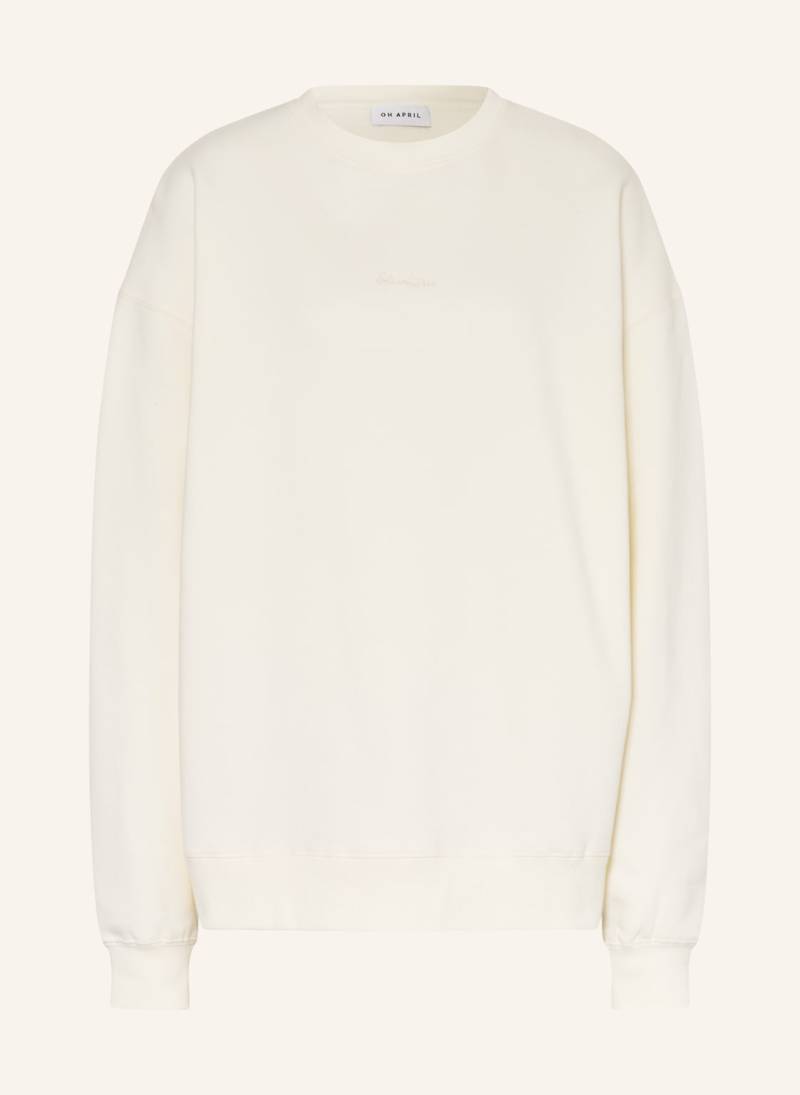 Oh April Sweatshirt weiss von OH APRIL