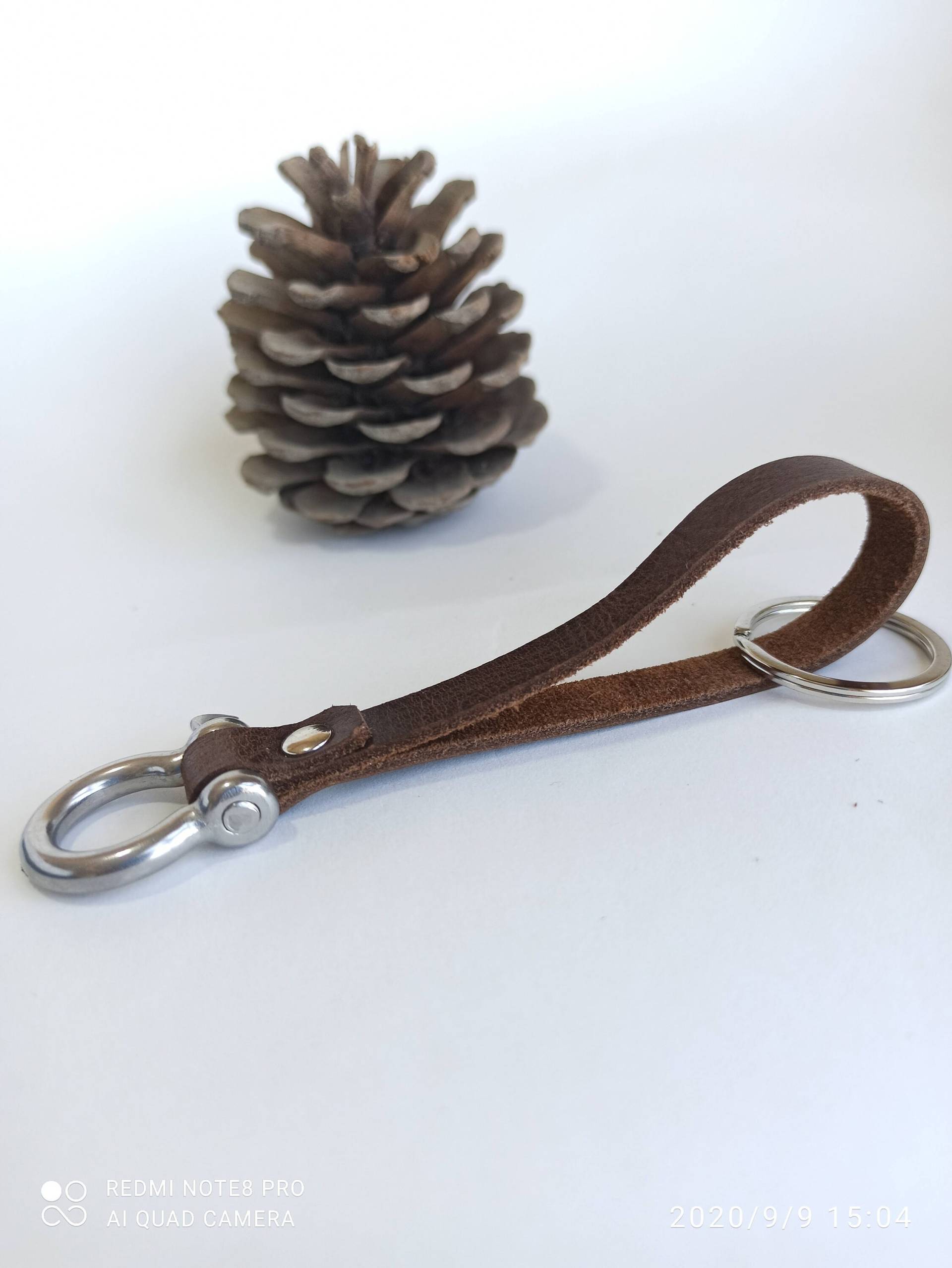 Schlüsselanhänger Aus Leder. Maritimes Geschenk. Herren Geschenk Für Männer Schlüsselanhänger Aus Leder. Maritimes Geschenk. Herren Geschenk Für Männer von OHFLEATHER