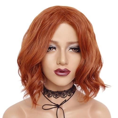Anime Blacks Widows Curly Anime Cosplay Perücke Synthetische Perücken Mädchen Frauen Männer Perücken von OHORTLNB