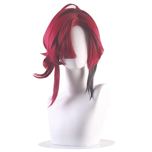 Genshins Impacts Shikanoin Heizou Rote Anime Cosplay-Perücke, synthetische Perücken für Halloween, Cosplay-Party Genshins Impacts Shikanoin Heizou Rote Anime Cosplay-Perücke, synthetische Perücken für Halloween, Cosplay-Party von OHORTLNB