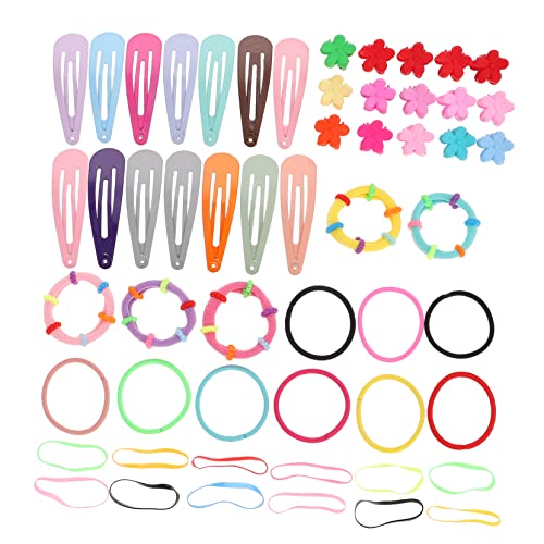 OHPHCALL 1satz Teiliges Bunte Haargummis Und Haarspangen Für Mädchen Für Geburtstagsfeiern Tägliches Tragen Und Festliche Anlässe Süßes Haarzubehör Für Kleine Prinzessinnen von OHPHCALL