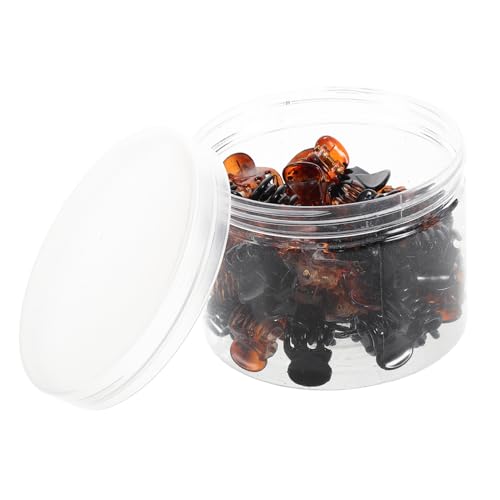 OHPHCALL 1satz Mini Haarspangen Für Damen Quadratische Haarklammern Für Frisuren Mit Praktischer Aufbewahrungsbox Rutschfest Und Strapazierfähig von OHPHCALL