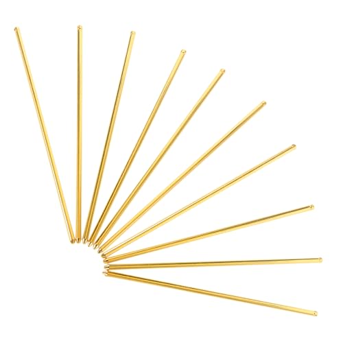 OHPHCALL 10 Stück Chinesische Haarnadeln Für Brötchen Vintage Metall Haarnadeln Haarschmuck Für Frauen Haarnadelrohlinge Für Besondere Anlässe von OHPHCALL