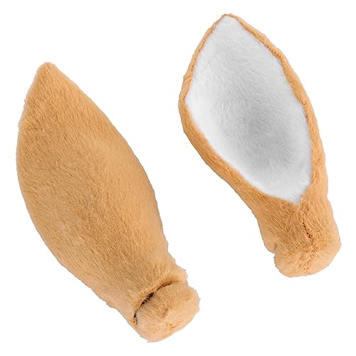 OHPHCALL 1paar Kreative Diy Haaraccessoires Mit Simulierten Reh Ohren Einzigartiges Headdress Für Feste Und Cosplay Braunes Design Für Besondere Anlässe von OHPHCALL