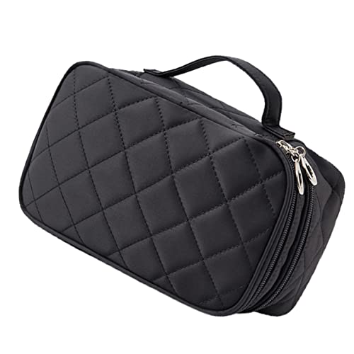 OHPHCALL 1stück Doppelschicht Kosmetiktasche Für Reisen Wasserdichter Organizer Für Make-up Und Toilettenartikel Mit Handgriff Für Damen Und Herren Für Kurztrips von OHPHCALL