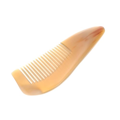 OHPHCALL 1stück Handheld Haarstyling-kamm Aus Hochwertigem Horn Ergonomisch Für Nasses Und Trockenes Haar Für Damen Herren Entwirren Und Frisieren Von Lockigem Haar von OHPHCALL