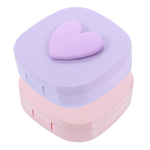 OHPHCALL 2sätze Augenlinsen Organizer Wasserdichter Aufbewahrungsbehälter Für Kontaktlinsen Tragbarer Linsenbehälter Für Unterwegs Und Reisen Kompakte Und Praktische von OHPHCALL