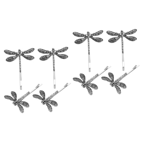 OHPHCALL 2 Sets Haarnadeln Aus Metalllegierung Mit Libellenmotiv Haarspange Für Frauen Mädchen Jungen Und Mädchen Stilvolles Haar-accessoire Für Partys 4 Stück X 2 von OHPHCALL