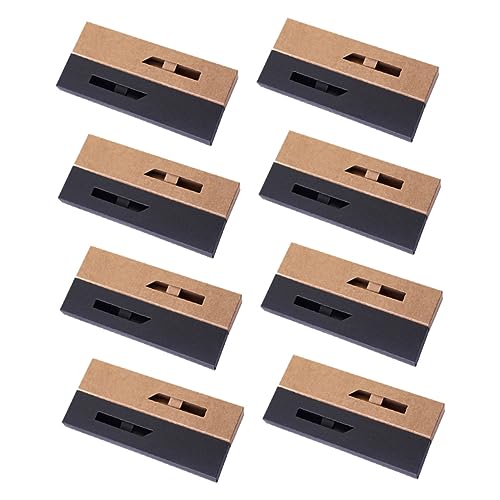 OHPHCALL 20 Stück Papier Stiftekasten Rechteckig mit Praktische Stiftaufbewahrungsbox Stabile Pen Wrapping Box für Büro Schule und Unterwegs von OHPHCALL