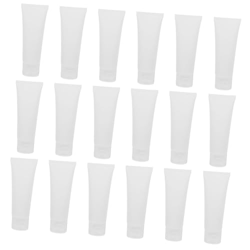 OHPHCALL 20St Flaschen Kosmetiktube Kosmetikflasche Reisegröße Reinigungsmittel zahnpasta Reisegröße Schönheitsprodukte Lotionsbehälter leere Cremetuben Flasche Handcreme pp Transparent von OHPHCALL