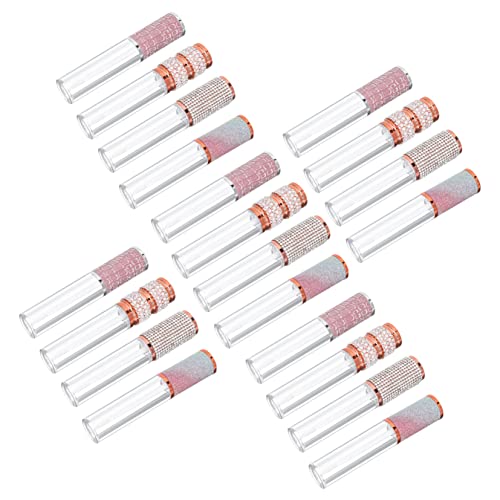 OHPHCALL 20stücke Leere Lip Gloss Tuben Praktisch Wiederverwendbar Für Lippenpflege Für Lipgloss Lippenbalsam Und Mehr Kompakt Und Tragbar von OHPHCALL