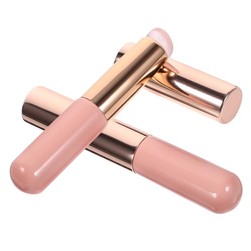 OHPHCALL Schminkpinsel 2st Lippenbürste Lippen-make-up Lippenpinsel Aus Silikon Make-up Pinsel Lippenpinsel Für Damen Concealer Make-up-pinsel Für Frauen Kieselgel Mit Deckel pinsel von OHPHCALL