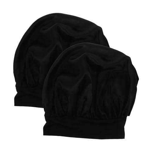 OHPHCALL 2stücke Junge Mädchen Schlafhaube Elastische Satin Schlafmütze Für Jungen Und Mädchen Atmungsaktiv Und Bequem Zum Schutz Der Haare Beim Schlafen von OHPHCALL