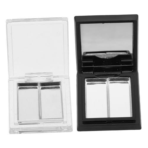 OHPHCALL 2stücke Make-up Palette Leere Augen Und Lippenstift-organizer Für Kosmetik Für Reise Und Aufbewahrung Von Lidschatten Blush Highlighter Und Kontur von OHPHCALL