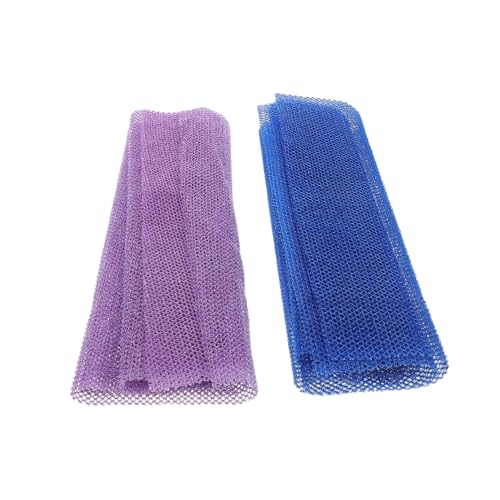 OHPHCALL 2stücke Afrikanisches Peeling-netz Langer Badeschwamm Für Männer Und Tiefenreinigender Waschlappen Aus Netzmaterial Wiederverwendbar Für Sanfte Hautpflege Und Exfolierende von OHPHCALL