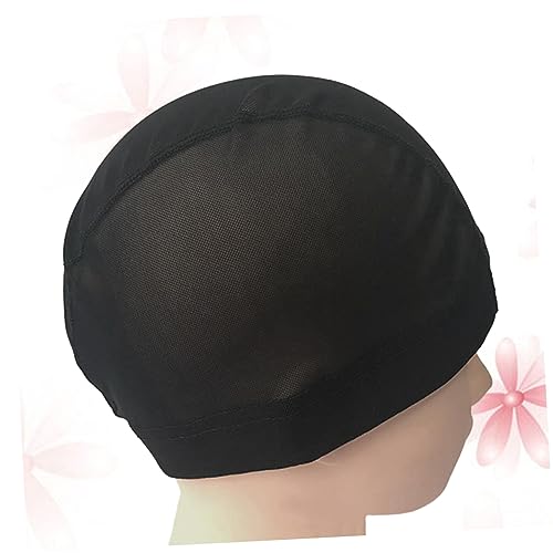 OHPHCALL 2stücke Elastische Unisex-perückenmütze Verstellbare Stretch-netzkappen Zum Perückenherstellen Kleber Weich Und Bequem Schwarz von OHPHCALL