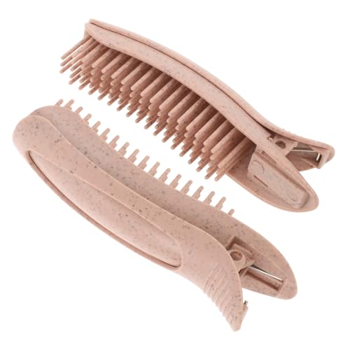OHPHCALL 2stücke Haar Volumizing Clips Für Wurzeln Haarklammern Für Volles Lockiges Haar Für Damen Einfach Zu Bedienen Für Haartypen Leuchtendem Orange von OHPHCALL