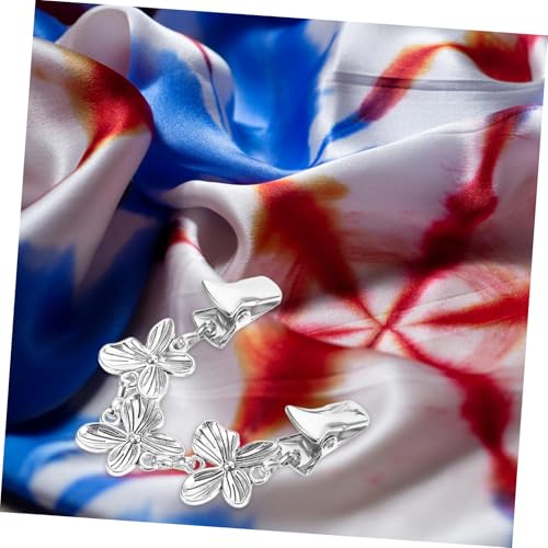 OHPHCALL 3 Stück Cardigan Clips aus Zinklegierung Dekorative Broschen für Damen Vielseitige Schal Kleid clip Sicherer Halt gegen Verrutschen Feine Verarbeitung für Strickjacken und Kleider von OHPHCALL