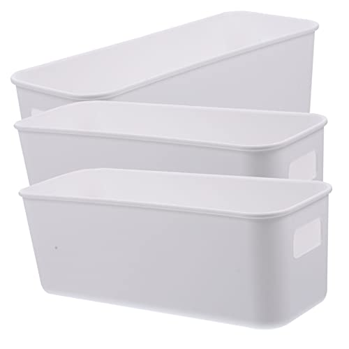 OHPHCALL 3stücke Teiliges Multifunktionale Aufbewahrungsbox Für Handyhüllen Stylische Desktop Organizer Box Für Kosmetik Zeitschriften Und Bürobedarf Robustes Plastik Für Zuhause Und von OHPHCALL