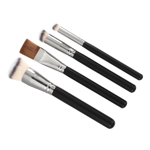 OHPHCALL 4stücke Teiliges Pinselset Für Make-up Professionelle Kosmetikpinsel Für Foundation Concealer Und Blush Weiche Borsten Geeignet Für Damen Für Hauttypen OHPHCALL 4stücke Teiliges Pinselset Für Make-up Professionelle Kosmetikpinsel Für Foundation Concealer Und Blush Weiche Borsten Geeignet Für Damen Für Hauttypen von OHPHCALL