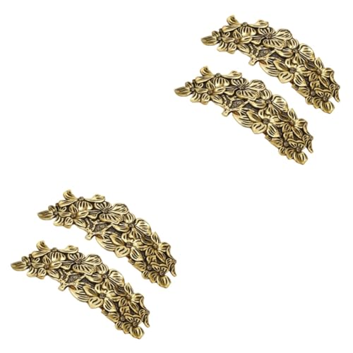 OHPHCALL 2sets Modische Mädchen Haarnadel Frauen Metall Clip Frühling Haarspange Haar-accessoire 2 Stücke * 2 von OHPHCALL