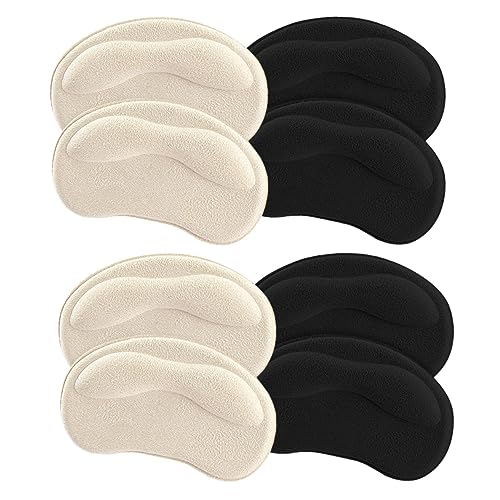 OHPHCALL 4paare Fersenpolster Selbstklebende Ferseneinlagen Für Hohe Absätze Komfortable Schutzpolster Gegen Reibung Für Damen-schuhe von OHPHCALL