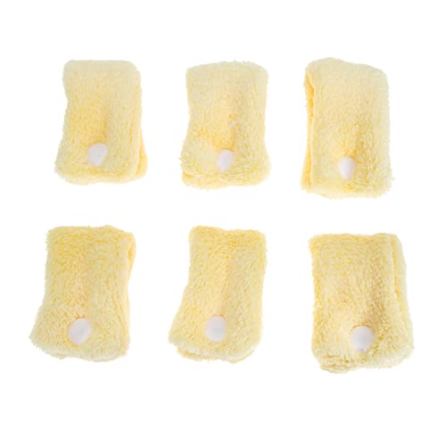 OHPHCALL 6stücke Korallen Fleece Haar Curler Frauen Schlaf Haar Roller Styling Werkzeug von OHPHCALL