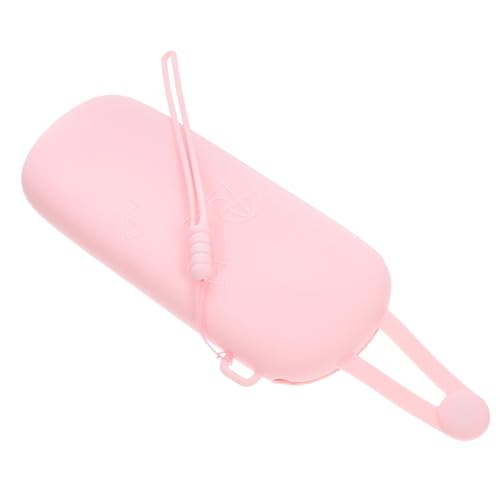 OHPHCALL Silikon Make-up Tasche Für Damen Tragbar Silikon-Tasche Reise Make-up Etui Aus Brillenhalter von OHPHCALL