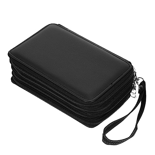 OHPHCALL Bleistiftkoffer Großer Kapazitäts Mäppchen Organizer für Stifte und Schreibwaren für Schule und Büro mit Robustem Reißverschluss und Durchdachtem Design von OHPHCALL