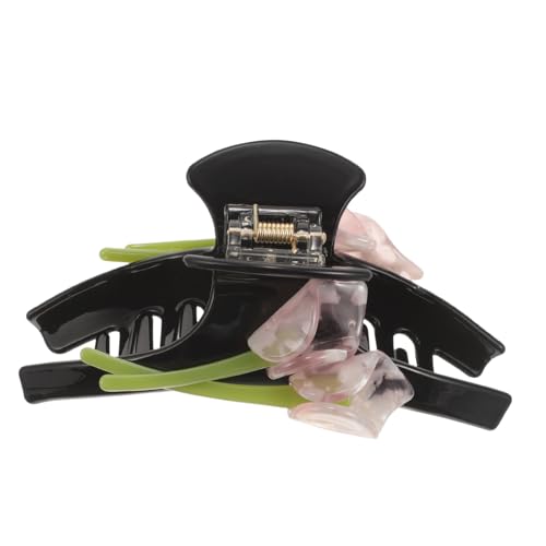 OHPHCALL Blumen-haarspange Für Damen Dekorative Haarklammer Mit Blumenmotiv Große Haarspange Für Partys Und Alltag von OHPHCALL