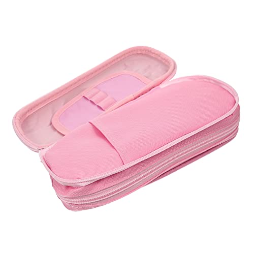 OHPHCALL Cartoon Einhorn Bleistift Organizer Multifunktionale Stifttasche Große Kapazität Federmappe für Einhorn Design für Schule und Freizeit von OHPHCALL