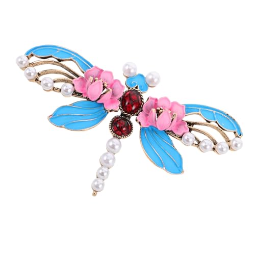 OHPHCALL Chinesische Dragonfly Brosche Einzigartiger Schmetterlings Anstecker für Hanfu Kleid und Schal Modischer Schmuck für Damen Vielseitig für Hochzeit Geburtstag Party von OHPHCALL