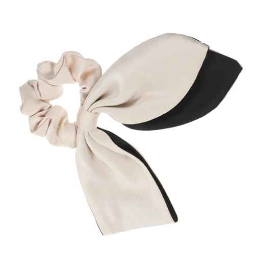 OHPHCALL Doppellagige Haarbänder Mit Schleife Für Damen Elegante Haargummis Für Pferdeschwänze Vielseitiges Haaraccessoire Für Besondere Anlässe Und Alltag von OHPHCALL