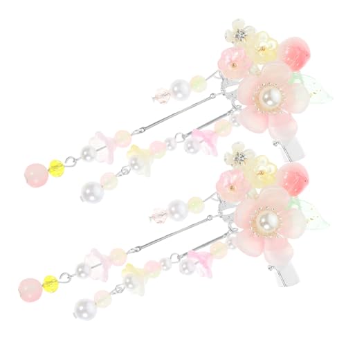 OHPHCALL Blume Haarspangen Chinesische Haarschmuck Damen -haarspangen Blume Haarspangen Haar von OHPHCALL