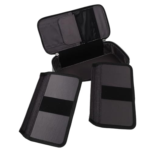 OHPHCALL Reißverschluss-schreibwarentasche Großes Federmäppchen Doppellagig Einfarbig Für Schreibwaren Wie Kugelschreiber Und Füllfederhalter Praktisch Für Schule Büro Und Reisen von OHPHCALL