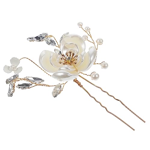 OHPHCALL Elegante U-förmige Haarnadel Mit Kristallen Hochzeits-haaraccessoire Für Bräute Brautfrisur Für Besondere Anlässe Dekorative Haarspange Für Hochzeiten Und Feiern von OHPHCALL