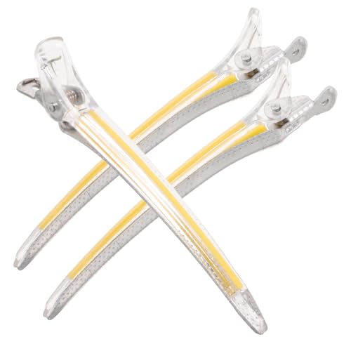 OHPHCALL Flache Haarspangen für Das Styling Von Frauen Keine Falten Haarspange Abteilklammern Friseurwerkzeuge von OHPHCALL