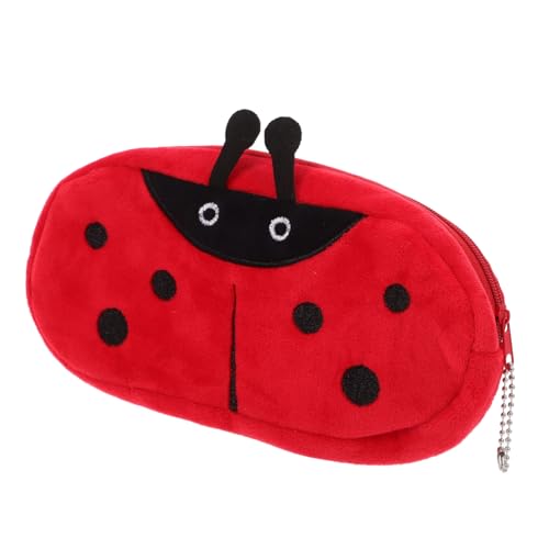 OHPHCALL Süßes Tier Federmäppchen Aus Plüsch Fuzzy Federmäppchen Mit Reißverschluss Niedliches Mäppchen Für Kugelschreiber Und Bleistifte Bezauberndes Design Als Aufbewahrungstasche von OHPHCALL