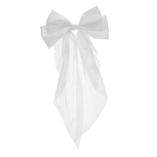 OHPHCALL Großer Bogen-haarclip Für Frauen Klassische Haarspange Mit Federndem Clip Für Besondere Anlässe Wie Hochzeiten Und Geburtstagsfeiern Elegantes Haaraccessoire Für Teenager Und von OHPHCALL