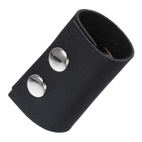 OHPHCALL Pferdeschwanz-haargummi Leder Pferdeschwanzhalter Metallclip Für Mädchen Kopfschmuck Zufällige Farbe von OHPHCALL
