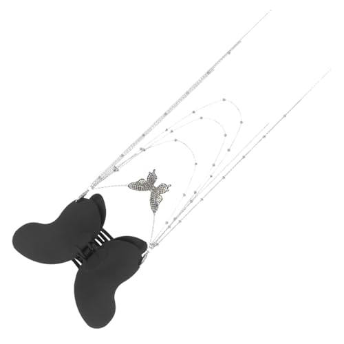 OHPHCALL Schmetterling Haarspange Damen Haarklammer Mit Quaste Große Haarspangen Für Langes Haar Und Dicke Haare Haarstyling-tool Für Mädchen von OHPHCALL