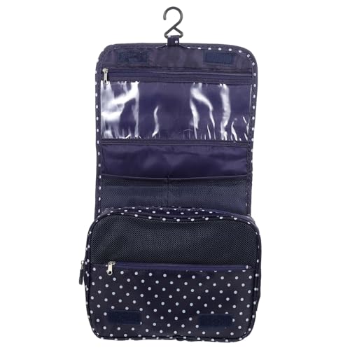 OHPHCALL Große Reise-kulturtasche Mit Haken wasserdichte Kosmetiktasche Für Toilettenartikel Und Make-up Praktische Faltbare Aufbewahrungslösung Für Damen Und Herren Für Unterwegs von OHPHCALL