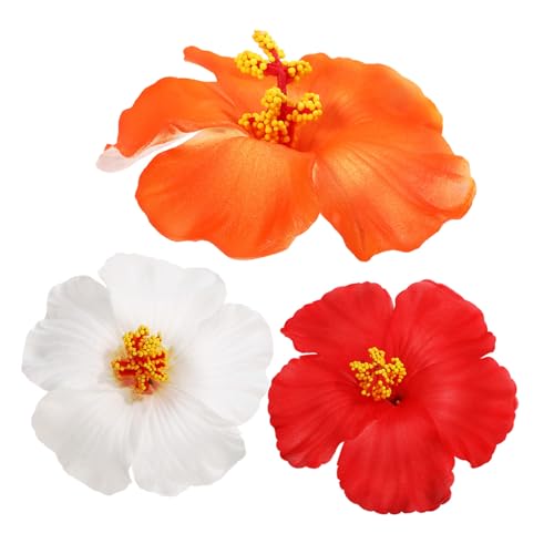OHPHCALL 3stücke Hawaiian Haarspangen Teilig Blumen-haarclips Für Damen Vielseitige Haarschmuck Für Hochzeiten Partys Und Alltag Für Sommerlooks von OHPHCALL