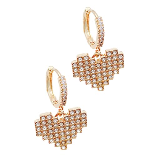 OHPHCALL Herz Ohrringe Damen Modisch Langlebig nicht Verblassend Stylische Ohrhänger für Mädchen Party Alltag Eleganter Modeschmuck OHPHCALL Herz Ohrringe Damen Modisch Langlebig nicht Verblassend Stylische Ohrhänger für Mädchen Party Alltag Eleganter Modeschmuck von OHPHCALL