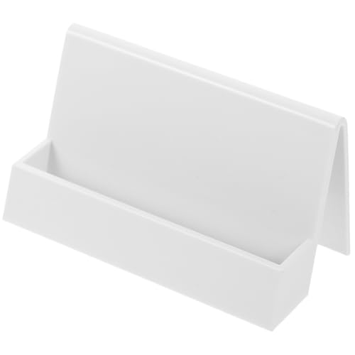 OHPHCALL Visitenkartenhalter Fürs Büro Visitenkartenständer Aus Visitenkartenhalter-Organizer Für Schreibtisch Kompakt Und Langlebig Kartenhalter Mit Ausreichend Platz von OHPHCALL